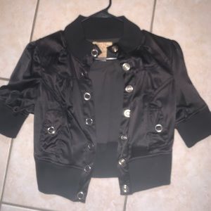 Paris Blues black crop jacket